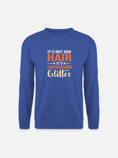 Rauhaardackel Dachshund - Unisex Pullover - Royalblau