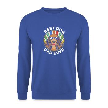 Boykin Spaniel - Unisex Pullover - Royalblau - Vorne - Alina (178cm) & Michal (187cm)