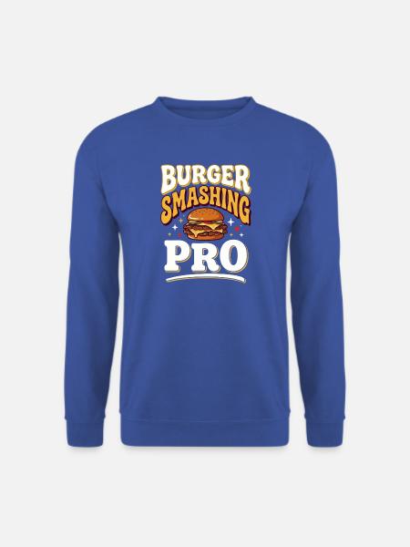 Burger Zerdrück Profi - Unisex Pullover - Royalblau