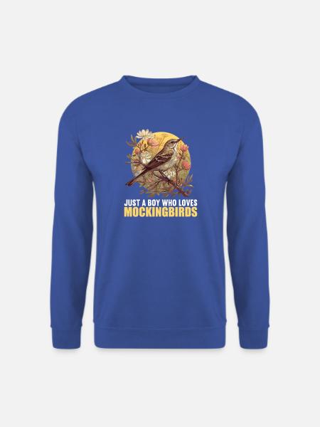Spottdrosseln Spottdrossel - Unisex Pullover - Royalblau