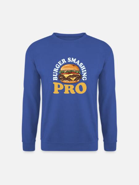 Burger Smasher Profi - Unisex Pullover - Royalblau