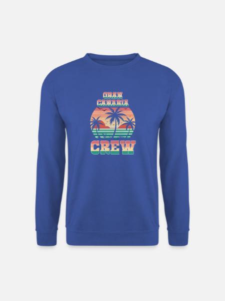 Gran Canaria Crew - Unisex Pullover - Royalblau