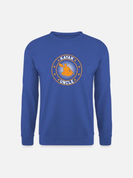 Kayak Uncle Kayaking Uncle Kayaker - Unisex Pullover - Royalblau