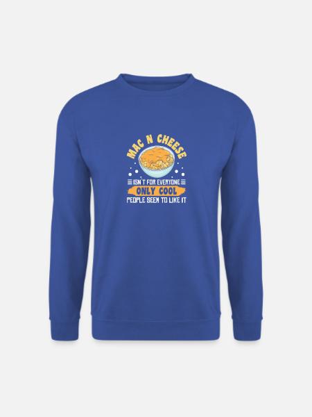 Makkaroni und Käse Mac and Cheese - Unisex Pullover - Royalblau