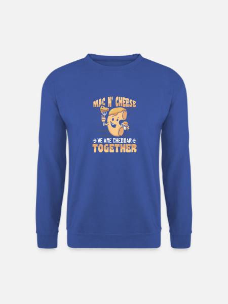 Makkaroni und Käse Mac and Cheese - Unisex Pullover - Royalblau