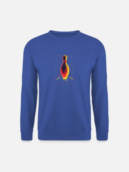 Vintage Bowling - Unisex Pullover - Royalblau