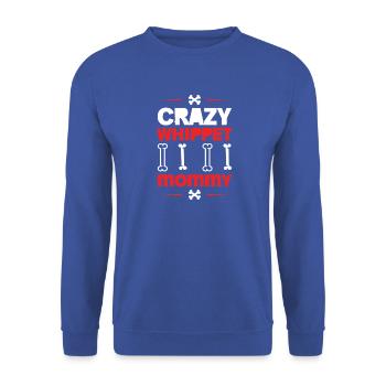 WHIPPET - Unisex Pullover - Royalblau - Vorne - Alina (178cm) & Michal (187cm)