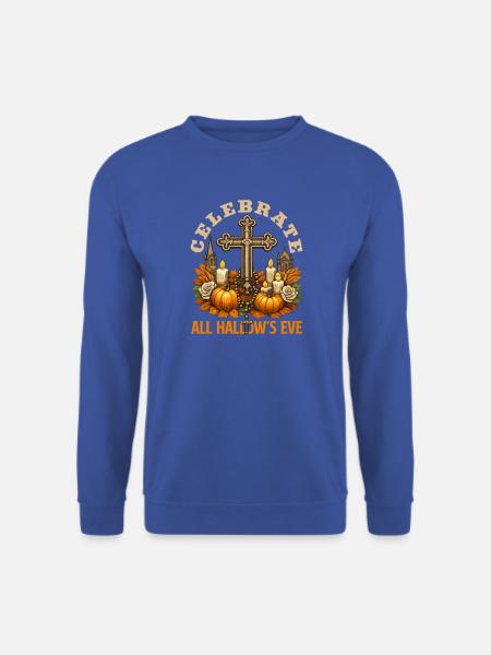 Katholischen Kirche Zu Halloween - Unisex Pullover - Royalblau