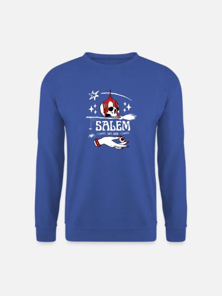 Salem Witchcraft Gothic Art - Unisex Pullover - Royalblau