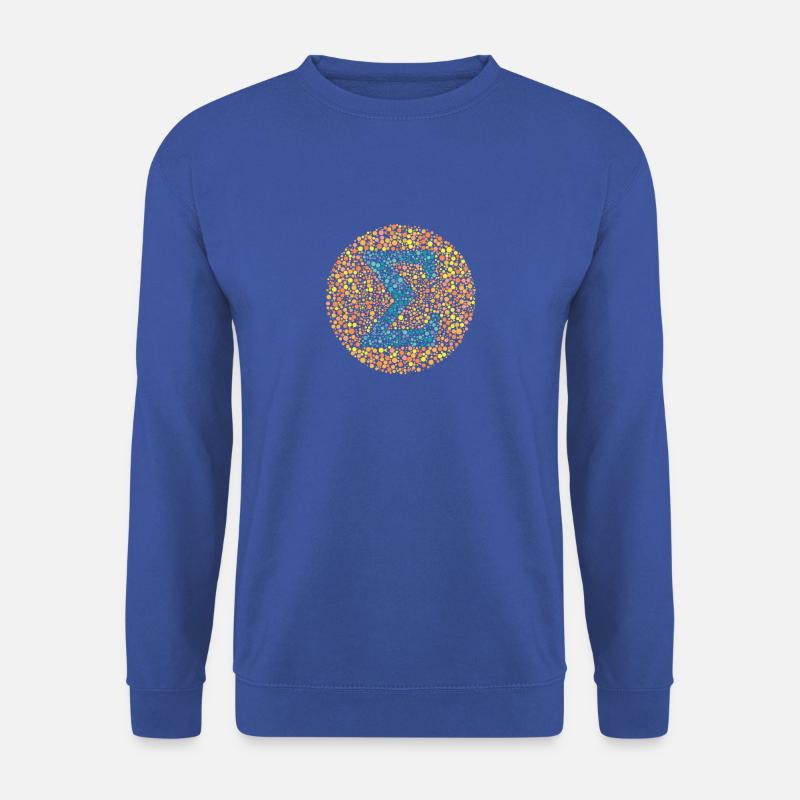 Sigma-Sehtest - Unisex Pullover - Royalblau