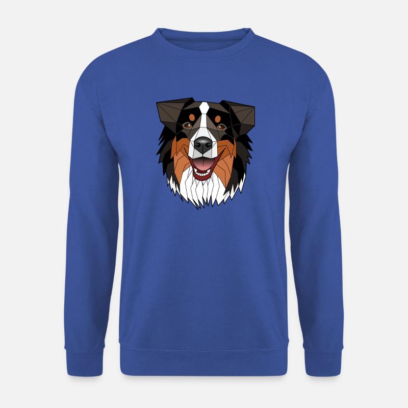 Australischer Schäferhund - Nisis - Unisex Pullover - Royalblau