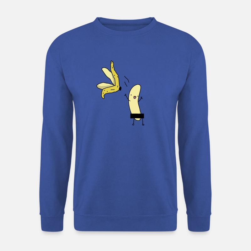 Banana - Unisex Pullover - Royalblau