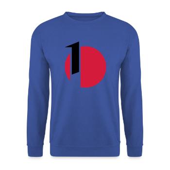 Teeny sailing class segelzeichen - Unisex Pullover - Royalblau - Vorne - Alina (178cm) & Michal (187cm)