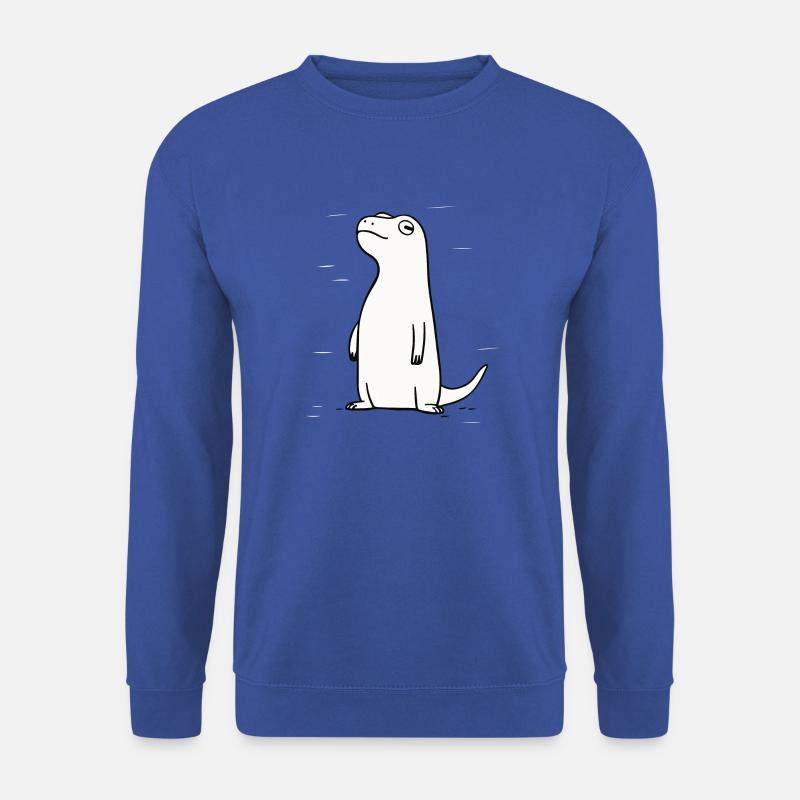 Quirky Dino - Unisex Pullover - Royalblau