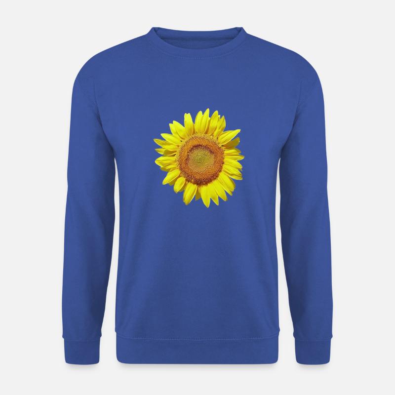 Sonnenblume - Unisex Pullover - Royalblau