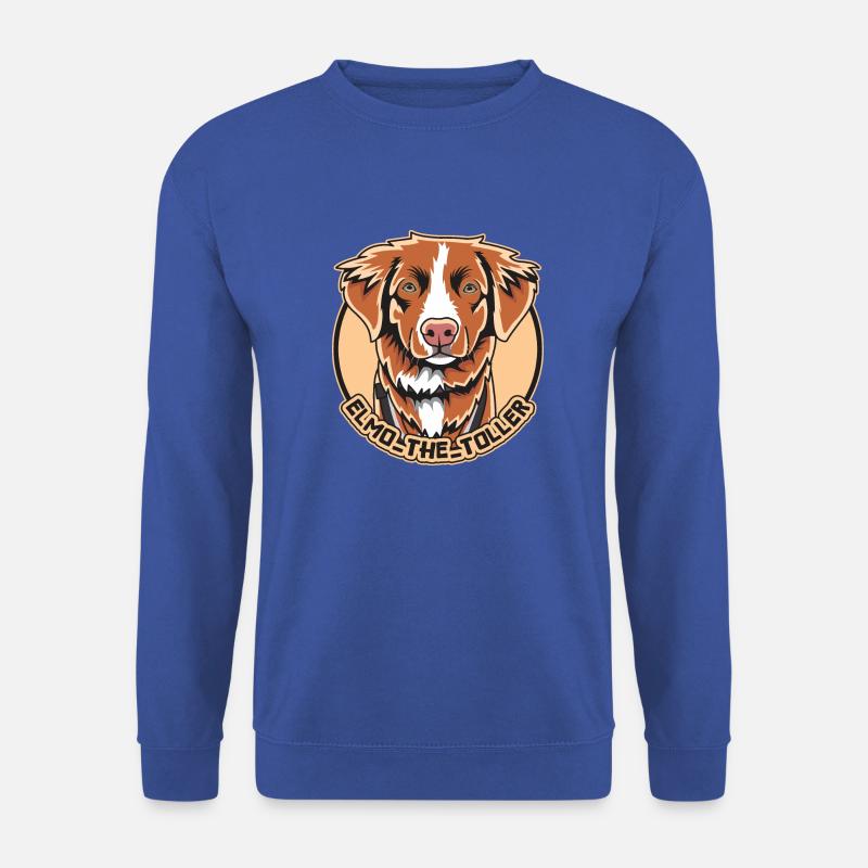 elmo the toller - Unisex Pullover - Royalblau