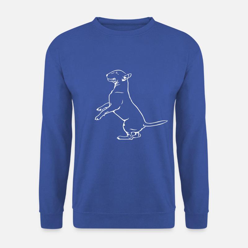 Tanzender Bullterrier - Unisex Pullover - Royalblau