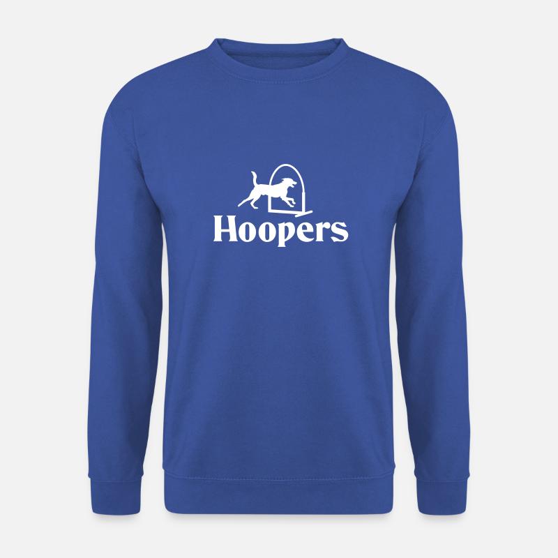 Hoopers Agility Hundesport Nr 3 - Unisex Pullover - Royalblau