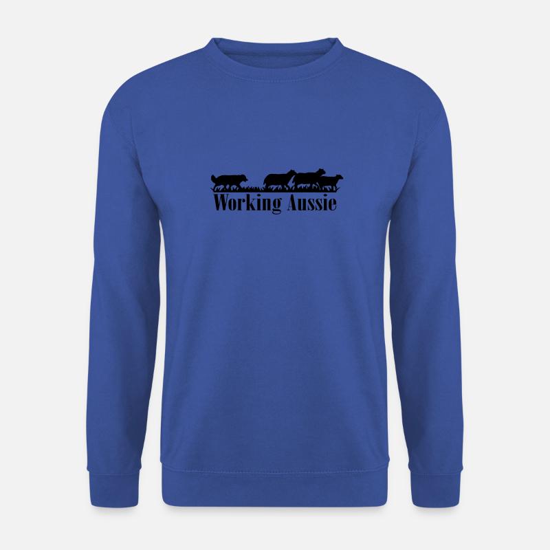 Working Aussie - Unisex Pullover - Royalblau