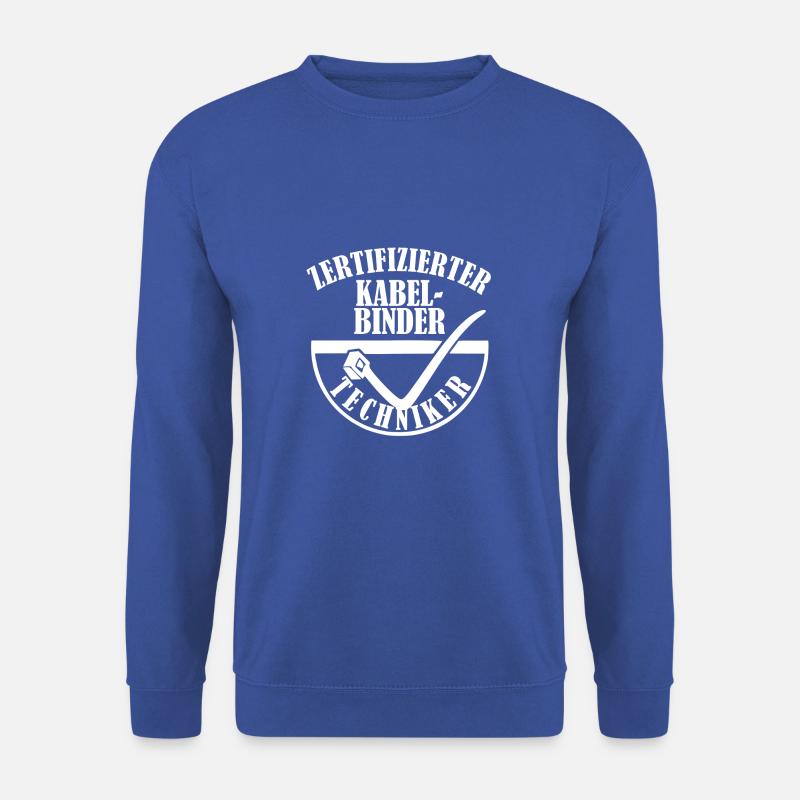 Certified Cable Tie Technician - Unisex Sweatshirt - royal blue