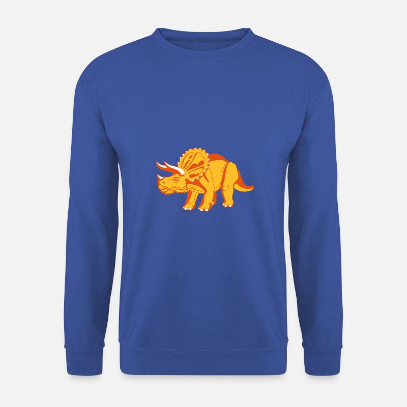 Triceratops Dinosaurier - Unisex Pullover - Royalblau