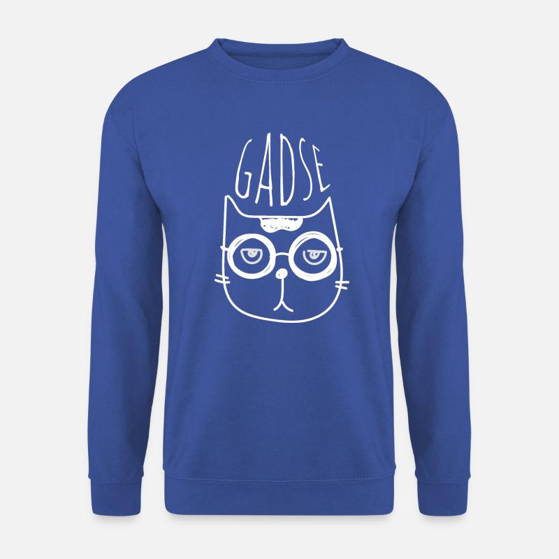 Katze Gadse Kätzchen - Unisex Pullover - Royalblau