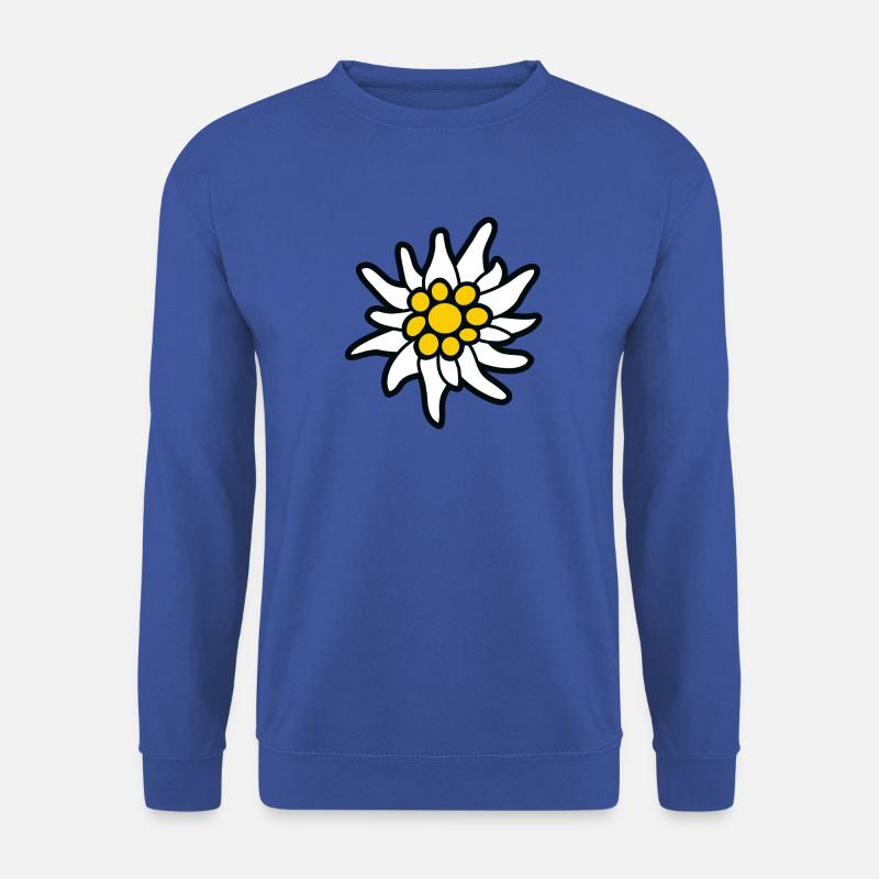 Edelweiss - Unisex Pullover - Royalblau
