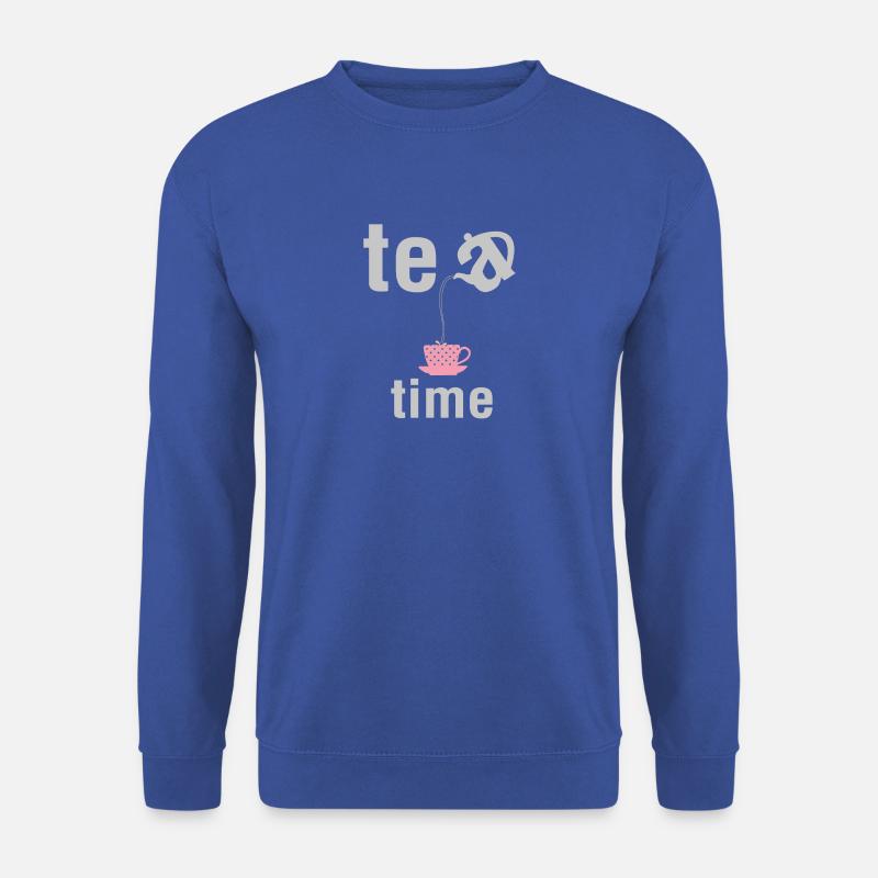 tea time - Unisex Pullover - Royalblau