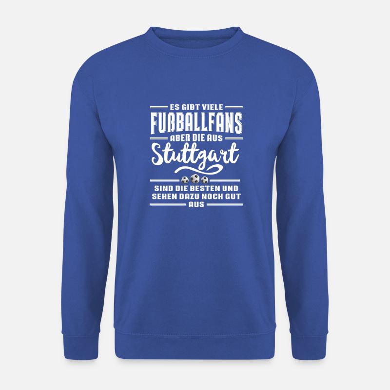 Fußball Stuttgart - Unisex Pullover - Royalblau