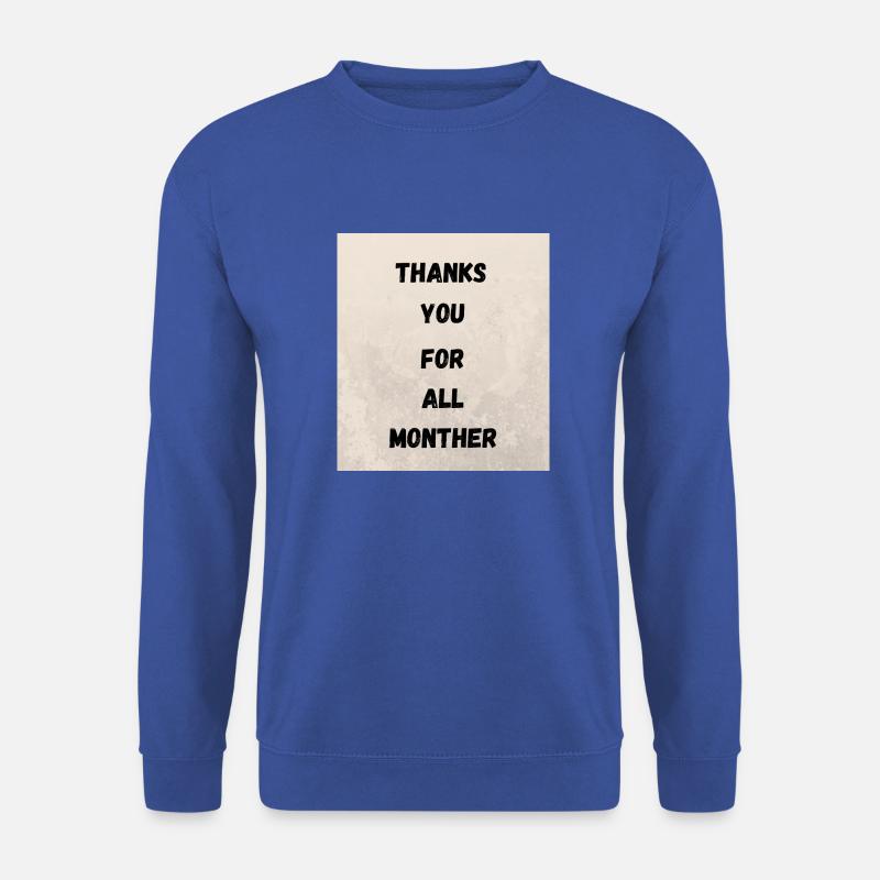 DANKE MUTTER - Unisex Pullover - Royalblau