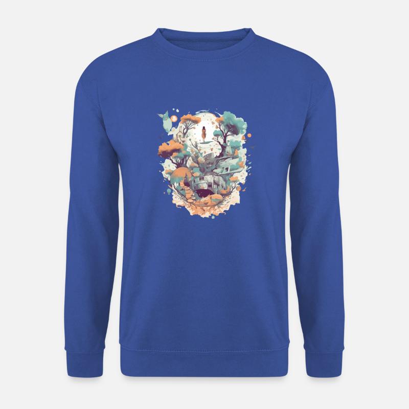 Eine surreale Welt - Unisex Pullover - Royalblau