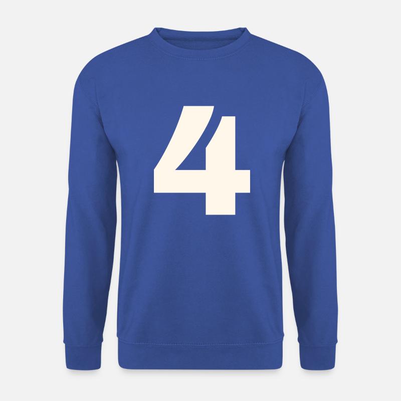 4 - Unisex Pullover - Royalblau