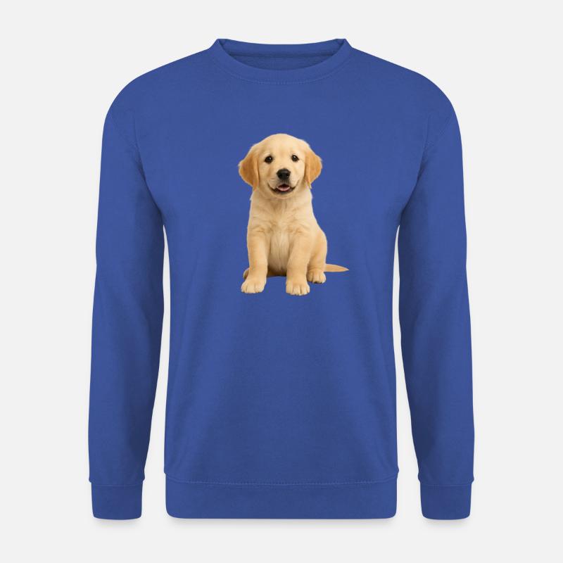 Golden Retriever Welpe - Unisex Pullover - Royalblau