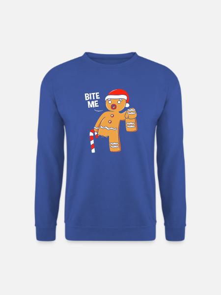 Lebkuchenmann Weihnachten Gingerbread Lebkuchen - Unisex Pullover - Royalblau