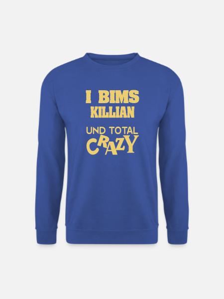 Crazy Killian - Unisex Pullover - Royalblau
