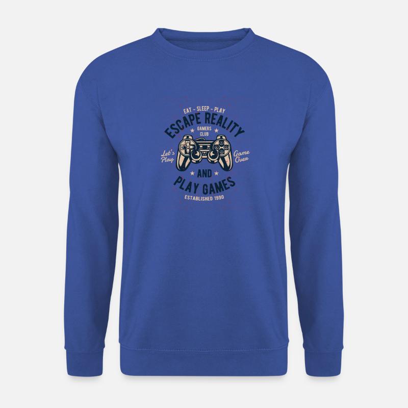 Escape Reality - Unisex Pullover - Royalblau