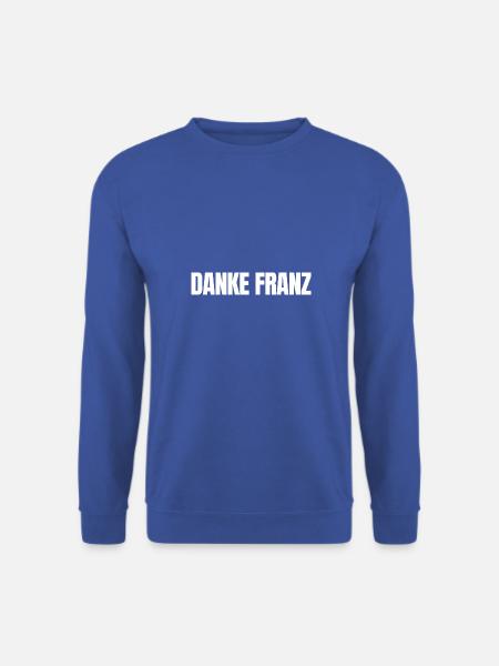 Wir sagen Danke Franz! - Unisex Pullover - Royalblau
