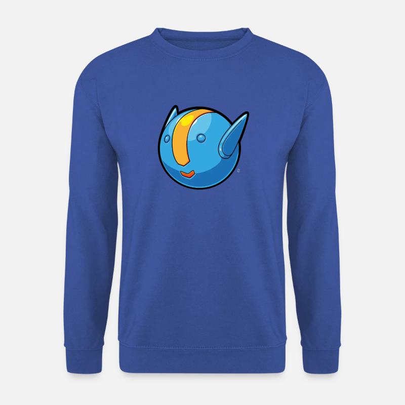 Astro Ball - blauer Roboter - Unisex Pullover - Royalblau