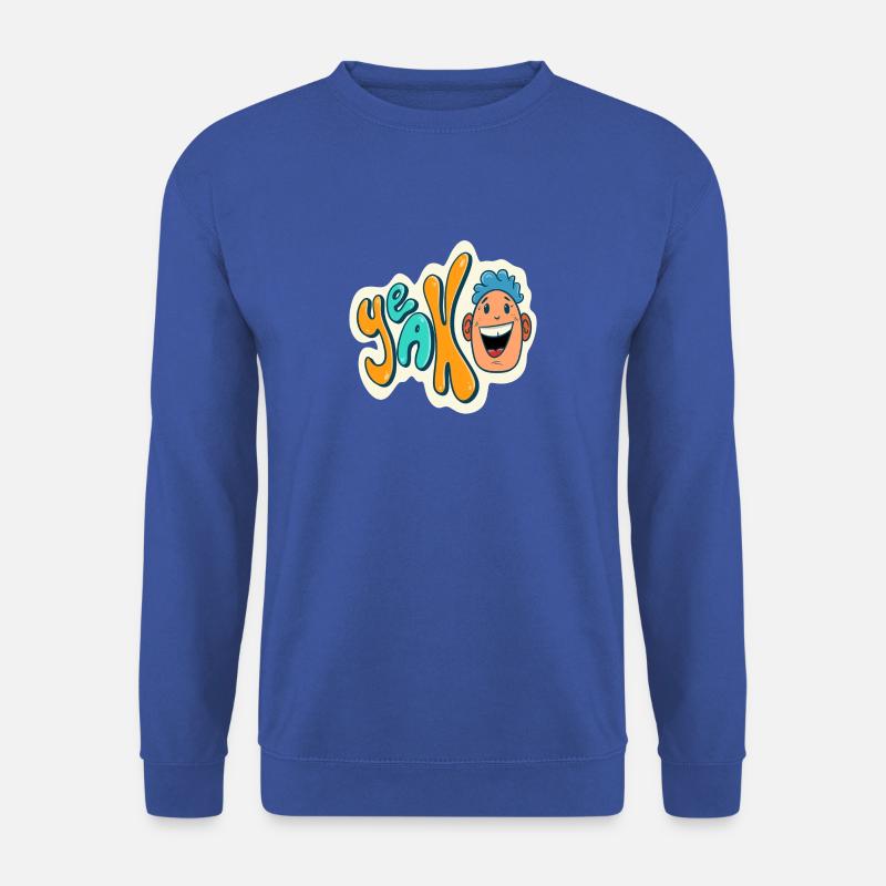 Yes - Unisex Sweatshirt - royal blue