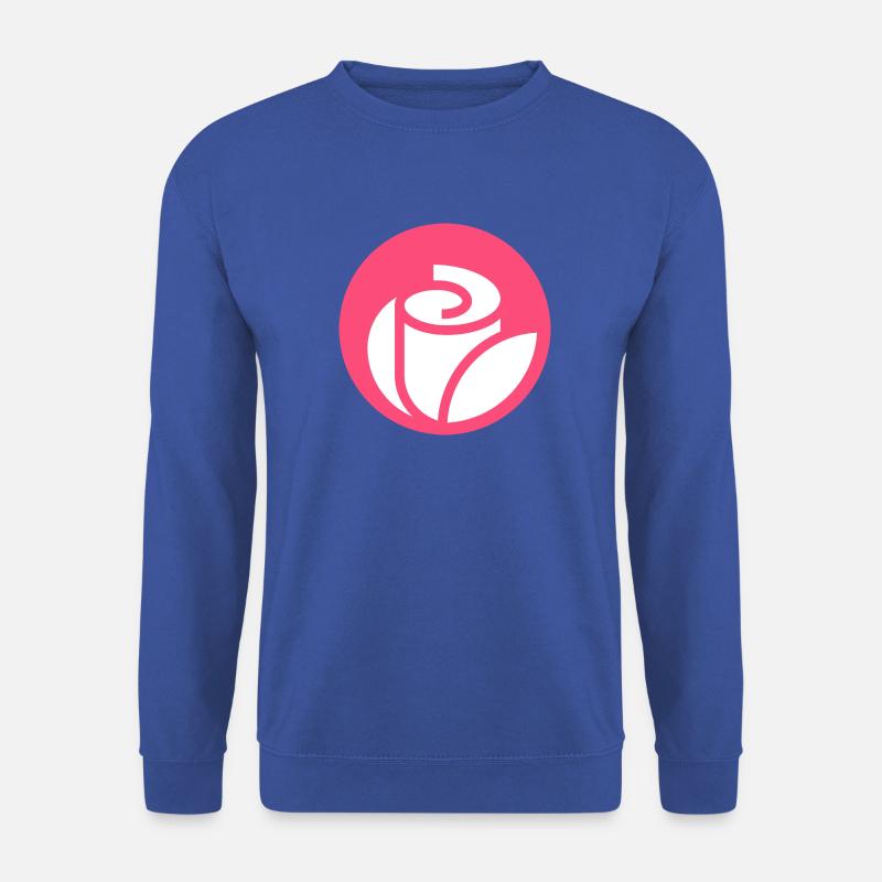 Rose - Unisex Pullover - Royalblau