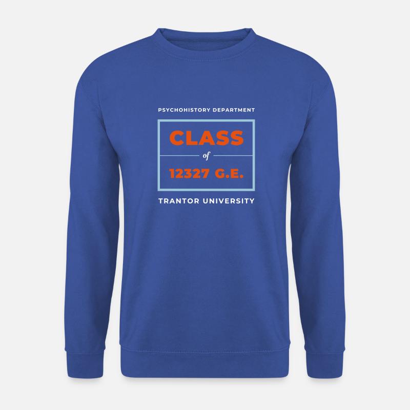 Psychohistorische Klasse der 12327 Trantor University - Unisex Pullover - Royalblau
