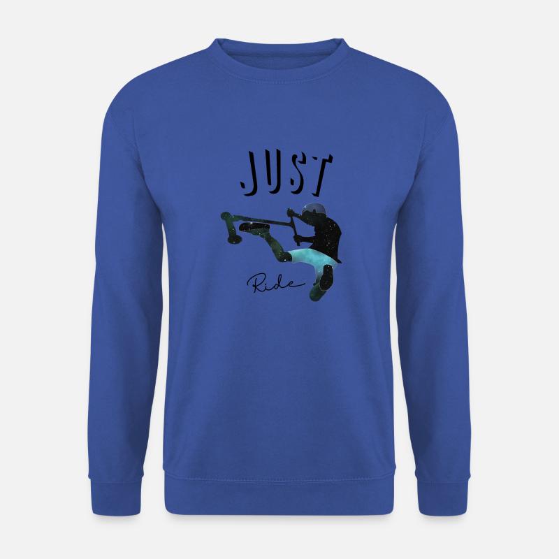 Just ride 2 - Unisex Sweatshirt - royal blue