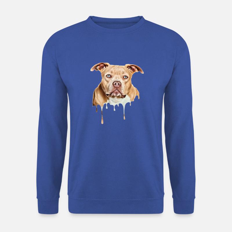 Bully Art American Bully Exotic Bully - Unisex Pullover - Royalblau