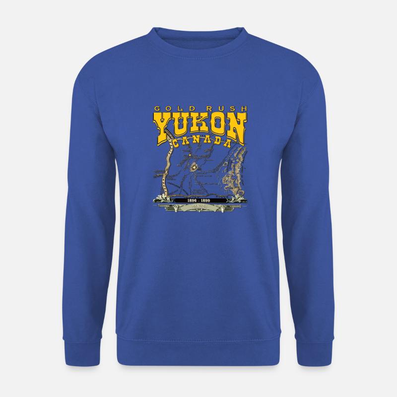 Yukon Canada Gold rush - Unisex Sweatshirt - royal blue