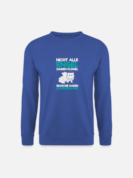 ENGEL KATZE! - Unisex Pullover - Royalblau