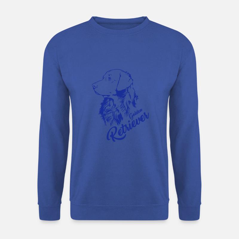 Golden Retriever - Unisex Pullover - Royalblau