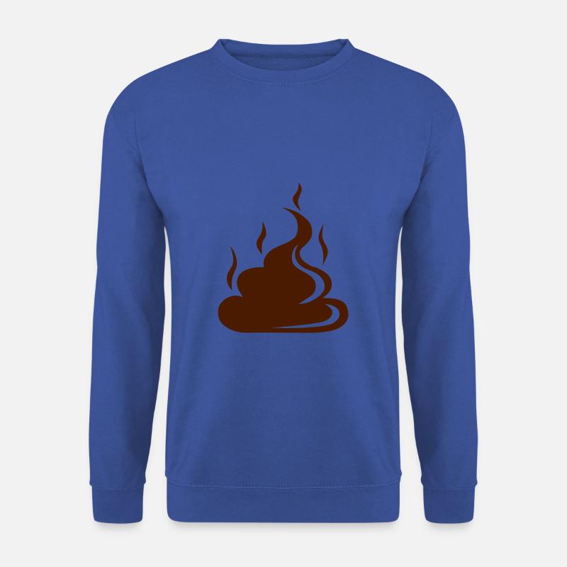 poop poop bouze 2504 - Unisex Pullover - Royalblau