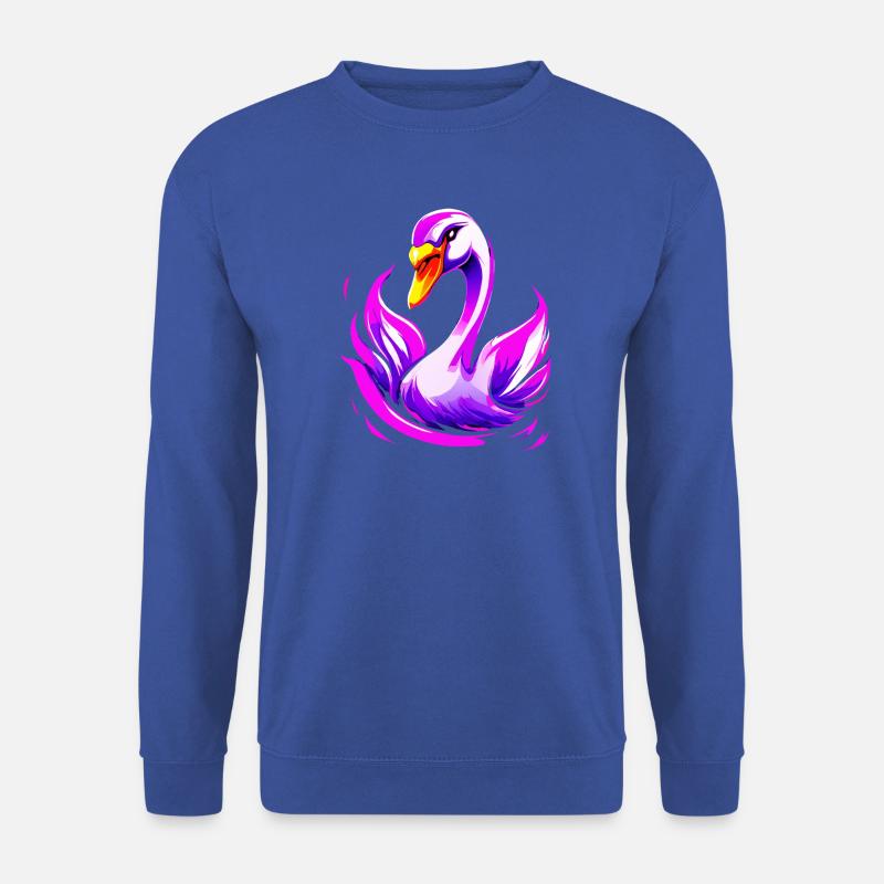 swan 1 - Unisex Pullover - Royalblau