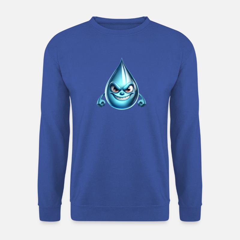 Böser Wassertropfen - Unisex Pullover - Royalblau