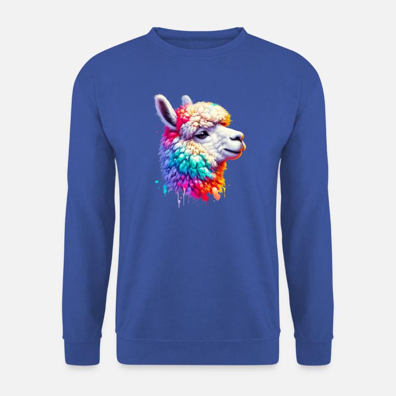 Alpaka - Unisex Pullover - Royalblau
